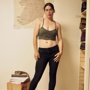 Prana Green Sports Bra